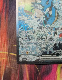 Kingdra EX SVP 131 Shrouded Fable Promo Pokemon Card TCG - Image 4