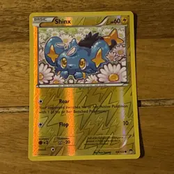 Pokemon Card Shinx Breakpoint Reverse Holo 44/122 NM - Image 1