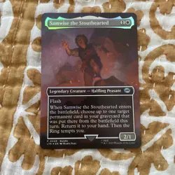 MTG Lord of the rings cards includes The One Ring [Set of 4] Foil 448-451 - Image 4