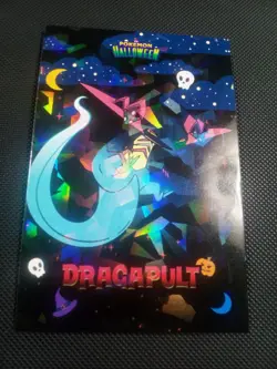 Pokemon 2024 Card Database Halloween Set Dragapult Cracked Holo Peru US Seller - Image 1