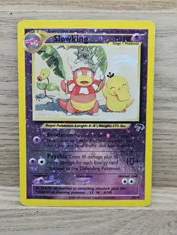 Slowking 14/18 Southern Islands Reverse Holo Double Swirl Pokemon Card TCG (17) - Image 1