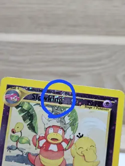 Slowking 14/18 Southern Islands Reverse Holo Double Swirl Pokemon Card TCG (17) - Image 3
