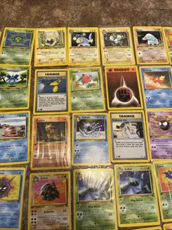 1st Edition Pokemon Card Lot - WOTC Era - 92 Cards - Mixed Condition 1999 NM/LP - Image 3