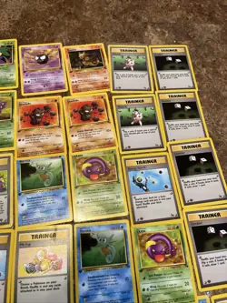 1st Edition Pokemon Card Lot - WOTC Era - 92 Cards - Mixed Condition 1999 NM/LP - Image 5