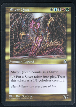 Sliver Queen Stronghold MTG Card Reserved List Magic the Gathering - Image 1