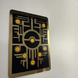 Custom Metal Pokemon Card Rayquaza Ancient Style Fan Art Unofficial Collectible - Image 2