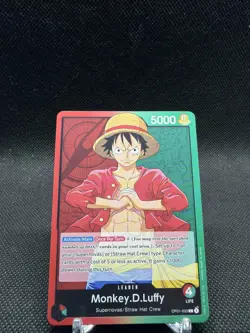 One Piece Card Game Romance Dawn OP01-003 Monkey D Luffy Leader - Image 2