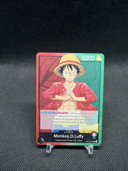 One Piece Card Game Romance Dawn OP01-003 Monkey D Luffy Leader - Image 3