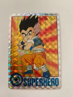 Carte Dragon Ball Collection Dbz Card Carddass Prism Super Hero Superhero - Image 1