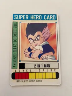 Carte Dragon Ball Collection Dbz Card Carddass Prism Super Hero Superhero - Image 2