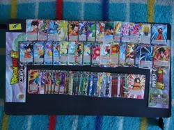 LOT 90 CARTES DRAGON BALL SUPER CARD GAME VF BT25 Full Set (C, UC) NEUF. - Image 1