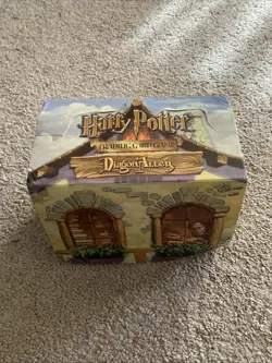 Harry Potter Trading Card Box Set. 5 Sealed Two Player Starter Sets. Damaged Box - Image 1