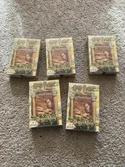 Harry Potter Trading Card Box Set. 5 Sealed Two Player Starter Sets. Damaged Box - Image 3