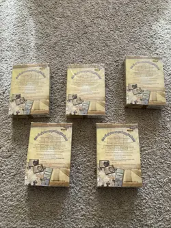 Harry Potter Trading Card Box Set. 5 Sealed Two Player Starter Sets. Damaged Box - Image 4