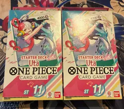 Starter Deck 11: Uta (ST-11) One Piece Card Game Brand New Sealed 2X! - Image 1