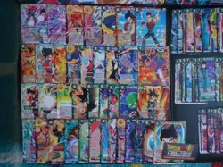 LOT 98 CARTES DRAGON BALL SUPER CARD GAME VF BT18 Full Set (C, UC) NEUF. - Image 2