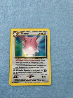 Blissey 02/64 Neo Revelation Holo Pokemon TCG Card 2001 Mint - Image 3