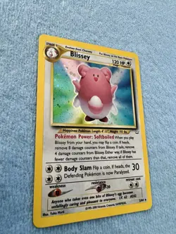Blissey 02/64 Neo Revelation Holo Pokemon TCG Card 2001 Mint - Image 4