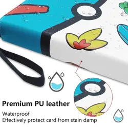 TCGames 720 Pocket Trading Card Binder Album Book Pokemon Style Blue NEW - Image 2