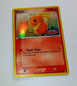 Torchic 67/108 STAMPED Pokemon Card EX Power Keepers Reverse Holo Common - Image 1