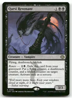 Qarsi Revenant #86 MTG Tarkir TDM NM X1 - Image 1