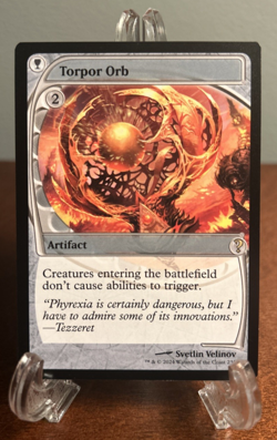 Torpor Orb MTG (Future Sight) Mystery Booster 2 MB2 Mint Magic The Gathering - Image 1