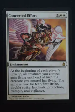 Magic The Gathering MTG CONCERTED EFFORT Ravnica: City of Guilds LP - Image 1