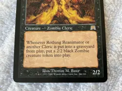 Magic the Gathering MTG 1x Rotlung Reanimator Onslaught MP - Image 3