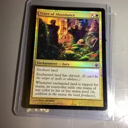 Trace of Abundance Alara Reborn 142/145 Magic the Gathering Foil - Image 2