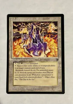 MTG Urborg LP Legends Magic Gathering Land 1994 - Image 1