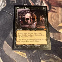 Vampiric Tutor X1 Mtg Dominaria Remastered Nm Retro Frame - Image 1