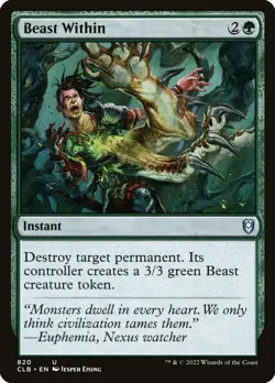 MTG Beast Within ** Commander Legends: Battle for Baldur's Gate ** English - Image 1