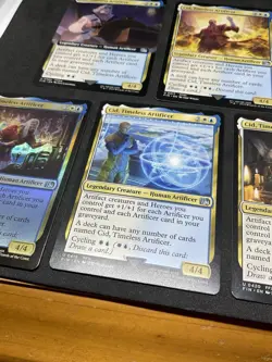 MTG Cid, Timeless Artificer Lot x5 Final Fantasy - Image 3