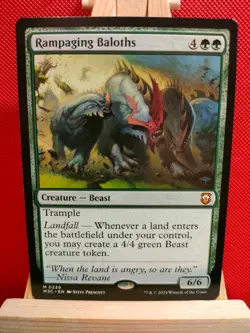 Rampaging Baloths - Modern Horizons 3 Commander - NM - MTG - Image 1