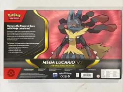 Mega Lucario EX- Figure Collection Box Factory Sealed Pokemon - Image 2