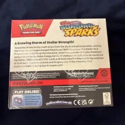 Pokemon TCG Surging Sparks Booster Box 36 Pack, New and Sealed (small tear) - Image 3
