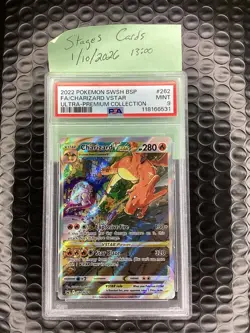 Pokemon TCG Charizard Ultra Premium Collection VSTAR SWSH 262 HOLO PSA MINT 9 - Image 1