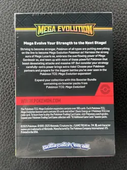 Pokemon Mega Evolution 6 Pack Booster Box Factory Sealed - Image 2