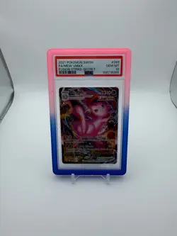2021 POKEMON SWORD & SHIELD FUSION STRIKE SECRET #269 FULL ART/MEW VMAX PSA 10 - Image 1