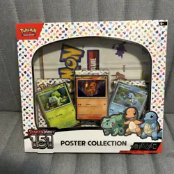 Pokemon TCG -Scarlet And Violet 151 Poster Collection Box SEALED 820650853166 - Image 1