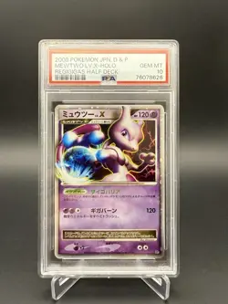 Pokemon Mewtwo Lv.X Regigigas Half Deck Japanese Holo PSA 10 Gem Mint - Image 1