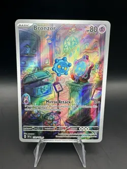 Bronzor 170/162 Temporal Forces Illustration Rare Pokemon TCG NM - Image 1