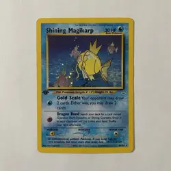 Pokemon Shining Magikarp Neo Revelation 1st Edition Secret Rare Holo 66/64 - Image 1