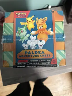 Pokemon TCG Paldea Adventure Chest Box Brand New Factory Sealed - Image 1