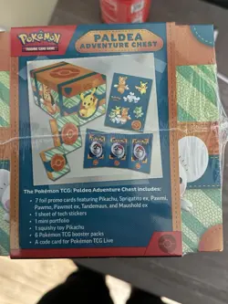 Pokemon TCG Paldea Adventure Chest Box Brand New Factory Sealed - Image 4