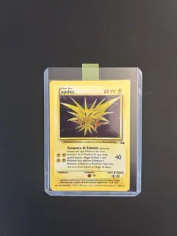 🇮🇹Pokemon Zapdos 15/62 Holo Unlimited Fossil 2000 Italiano - Image 1