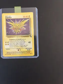 🇮🇹Pokemon Zapdos 15/62 Holo Unlimited Fossil 2000 Italiano - Image 2