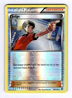 Judge XY - BREAKthrough #143 (2015) Uncommon Reverse Holo NM Pokemon - Image 1