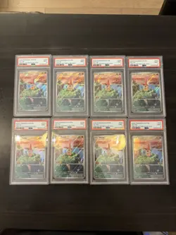 2025 POKEMON SVP EN-SV BLACK STAR PROMO #208 VICTINI PSA 9 - Image 1