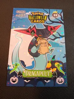 Pokemon 2025 DKV Collectoons Set Halloween Dragapult 68 Circle Holo Peru - Image 1